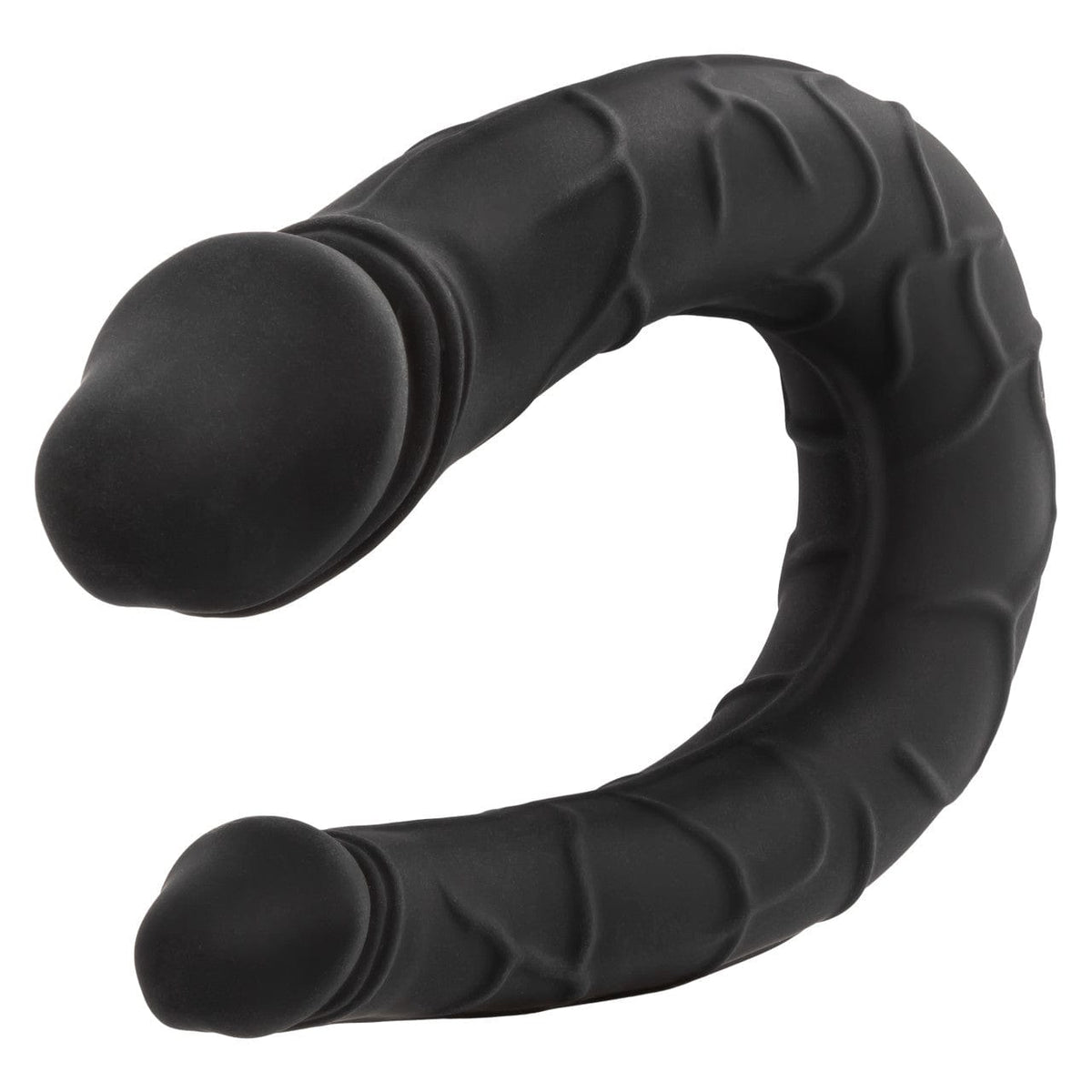 CalExotics - Boundless AC/DC Flexible Double Ended Silicone Dildo (Black) CE2186 Durio.sg