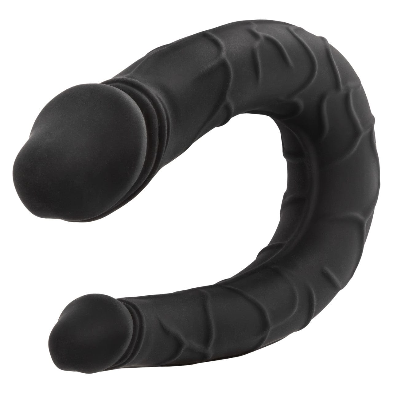 CalExotics - Boundless AC/DC Flexible Double Ended Silicone Dildo (Black) CE2186 Durio.sg