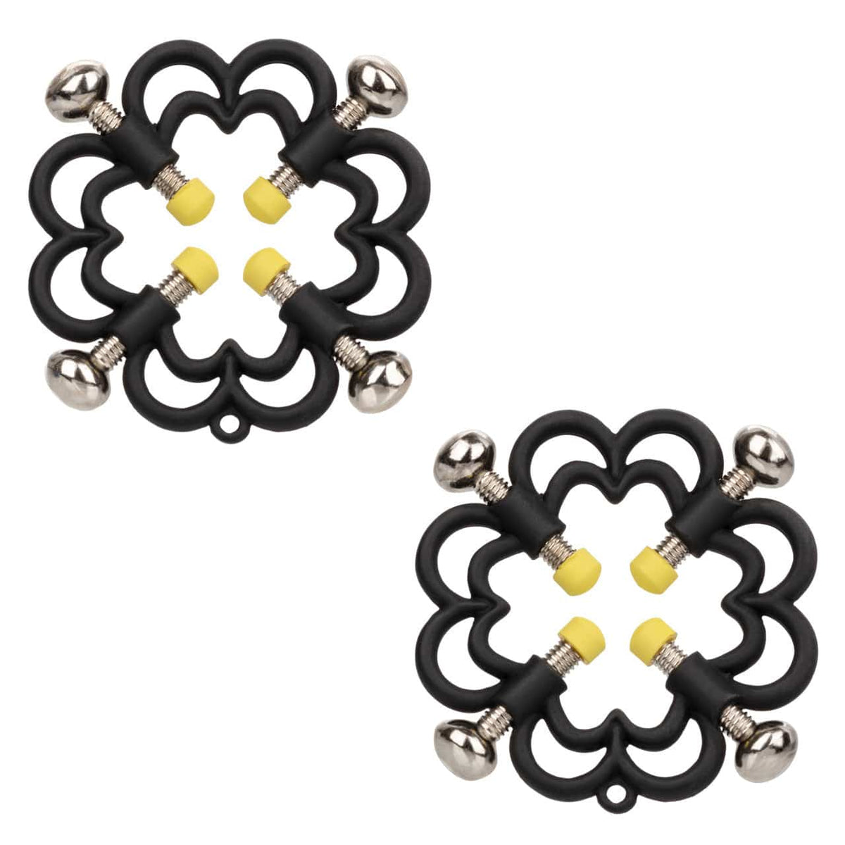 CalExotics - Boundless Adjustable Four Point Nipple Grips (Black) CE2187 Durio.sg