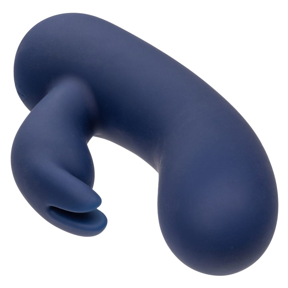 CalExotics - Cashmere Silk Bunny Rechargeable Rabbit Vibrator (Blue) CE2146 Durio.sg