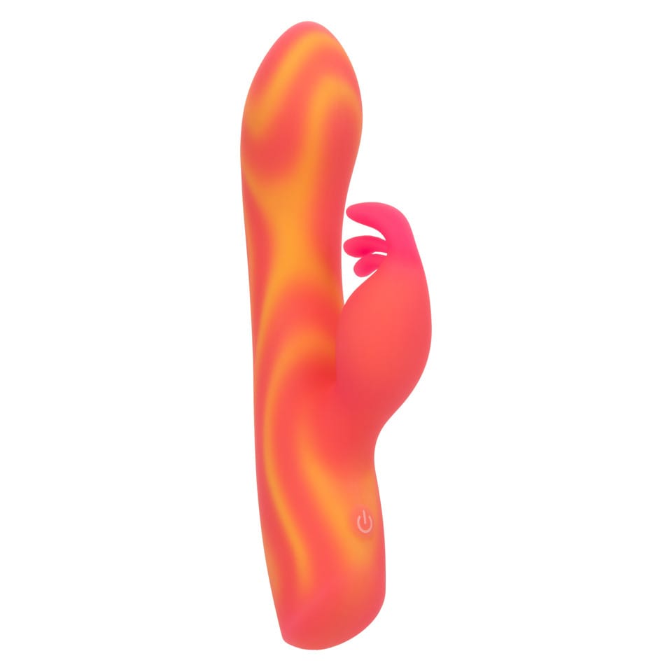 CalExotics - Endless Summer Moonlight Magic Rechargeable Rabbit Vibrator (Orange) CE2149 Durio.sg
