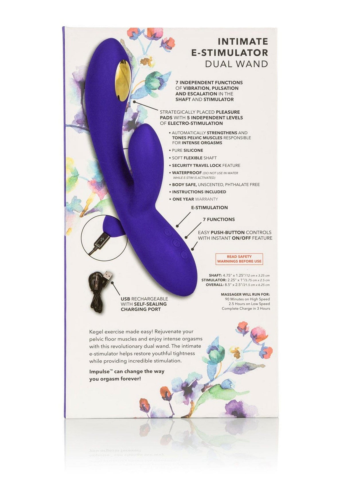 CalExotics - eStim Dual Wand CE2156 Durio.sg