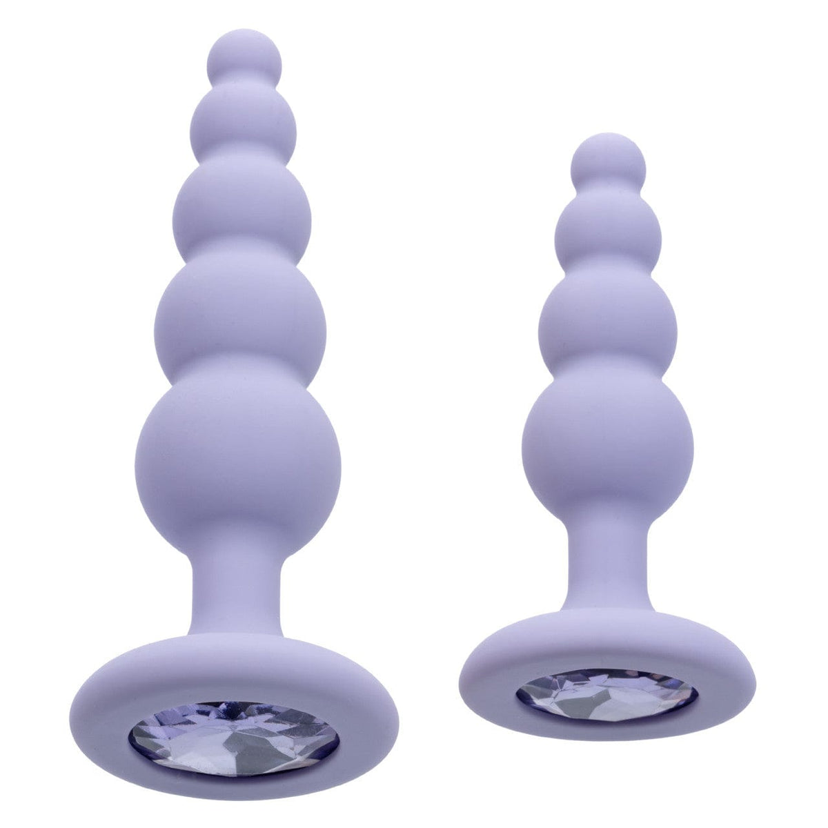 CalExotics - First Time Crystal Beaded Anal Probe Duo (Purple) CE2189 Durio.sg