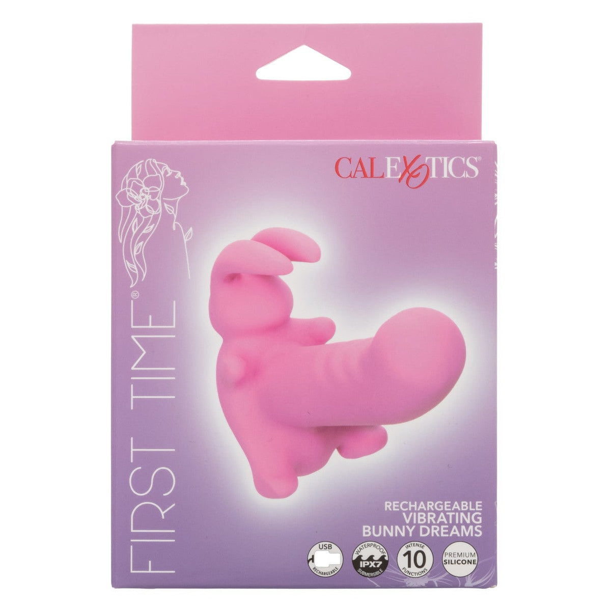 CalExotics - First Time Rechargeable Vibrating Bunny Dreams (Pink) CE2190 Durio.sg