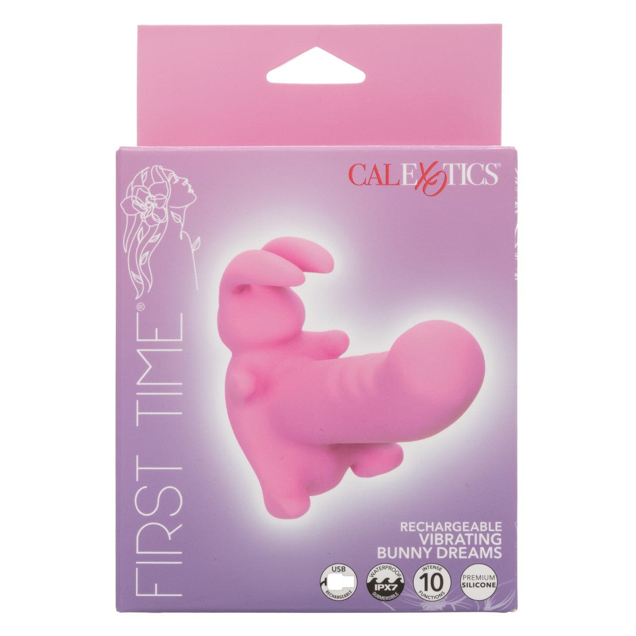 CalExotics - First Time Rechargeable Vibrating Bunny Dreams (Pink) CE2190 Durio.sg