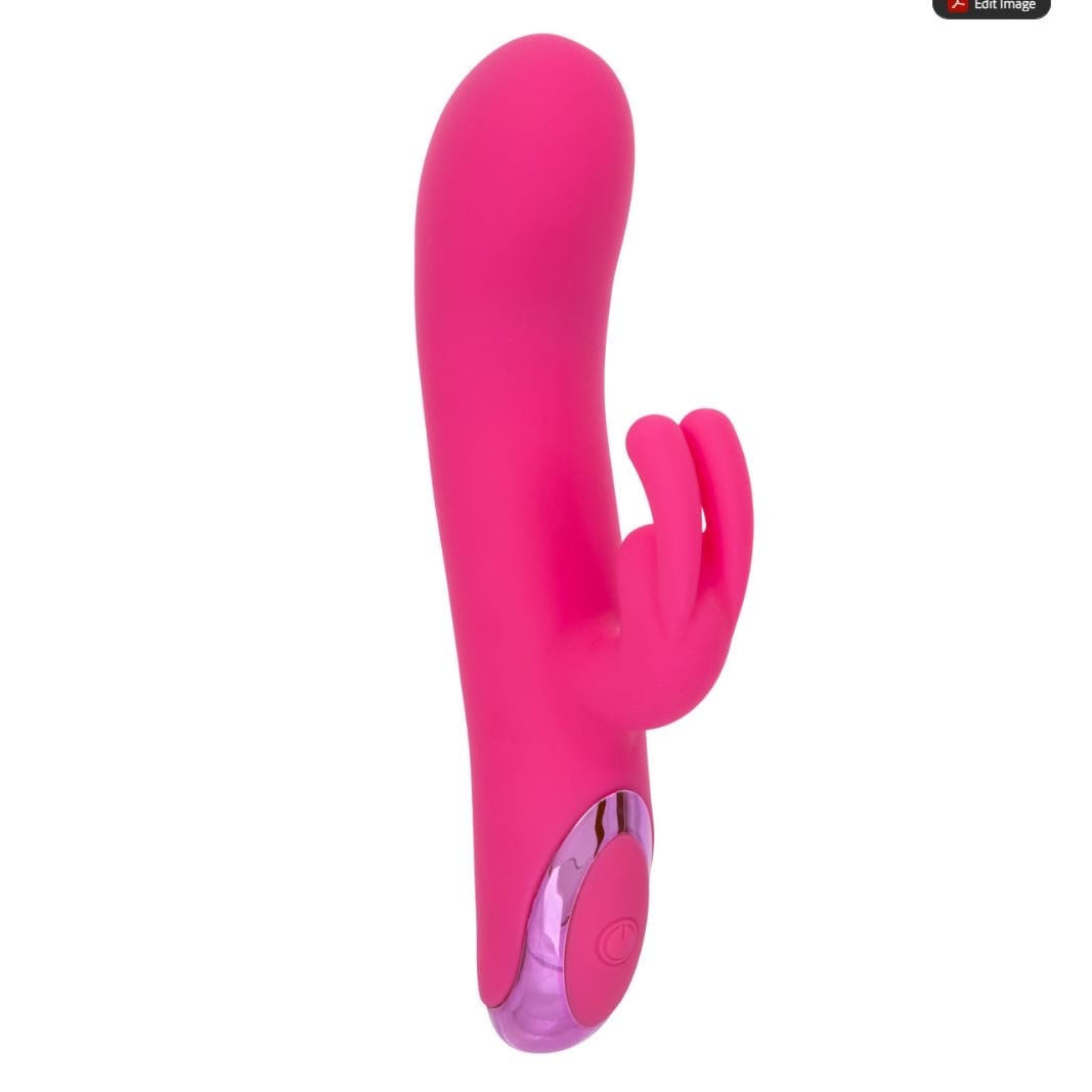CalExotics - Kroma Turbo G Bunny Rechargeable Rabbit Vibrator (Pink) CE2141 Durio.sg
