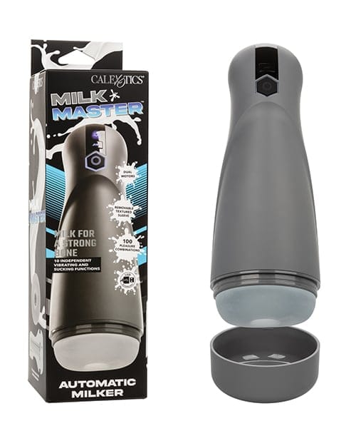 CalExotics - Milk Master Automatic Milker Male Masturbator (Black) CE2151 Durio.sg