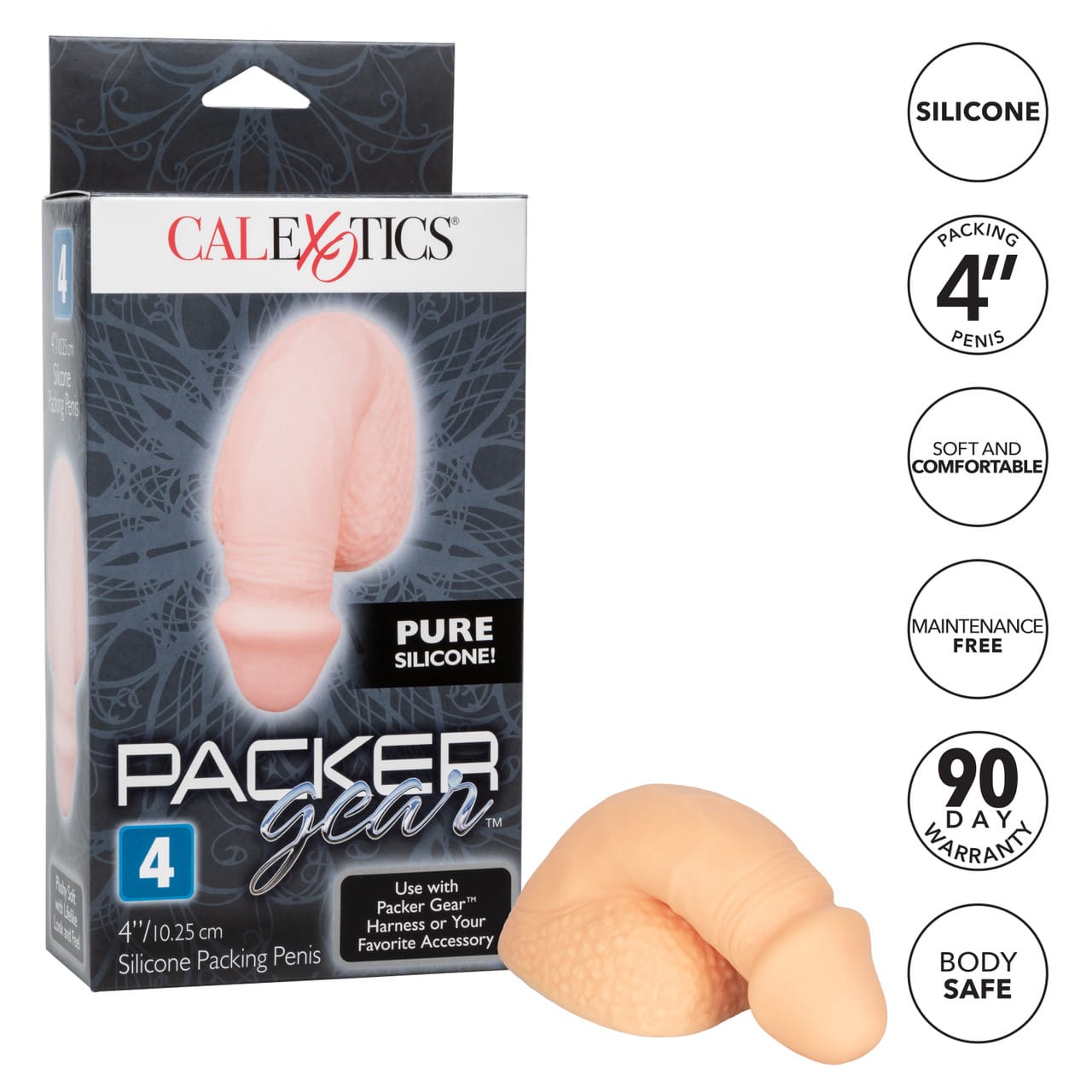 CalExotics - Packer Gear 4-Inch Silicone Packing Penis Packer Durio.sg