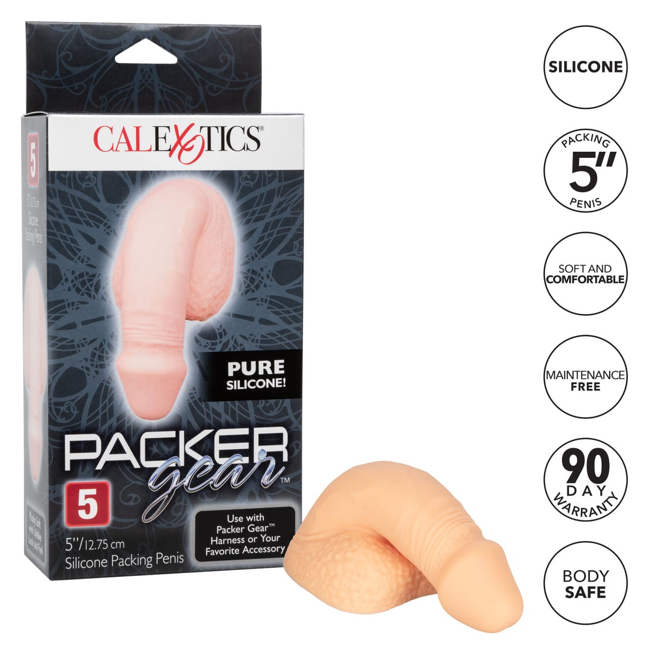 CalExotics - Packer Gear 5-Inch Silicone Packing Penis Packer Durio.sg