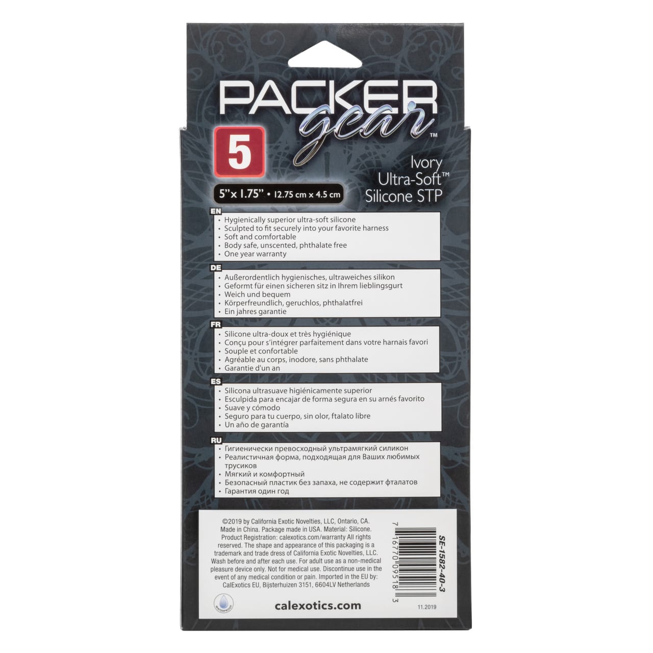 CalExotics - Packer Gear 5-Inch Ultra-Soft Silicone STP Packer Durio.sg