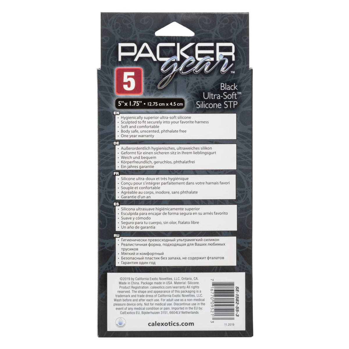 CalExotics - Packer Gear 5-Inch Ultra-Soft Silicone STP Packer Durio.sg