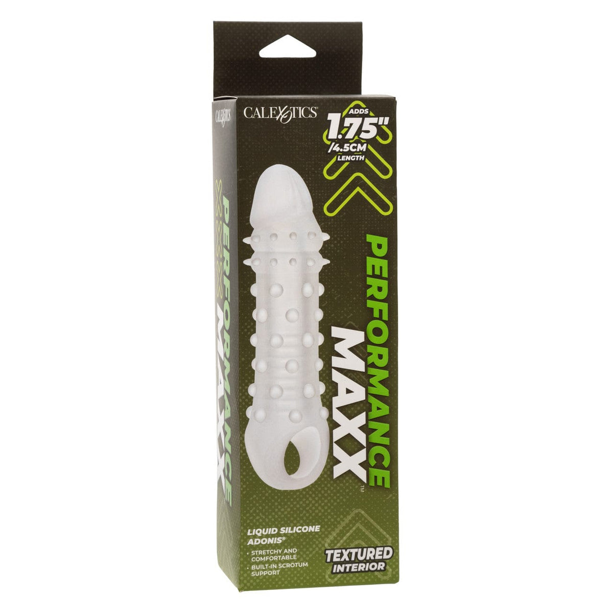 CalExotics - Performance Maxx Liquid Silicone Adonis Extension Sleeve (Clear) CE2191 Durio.sg