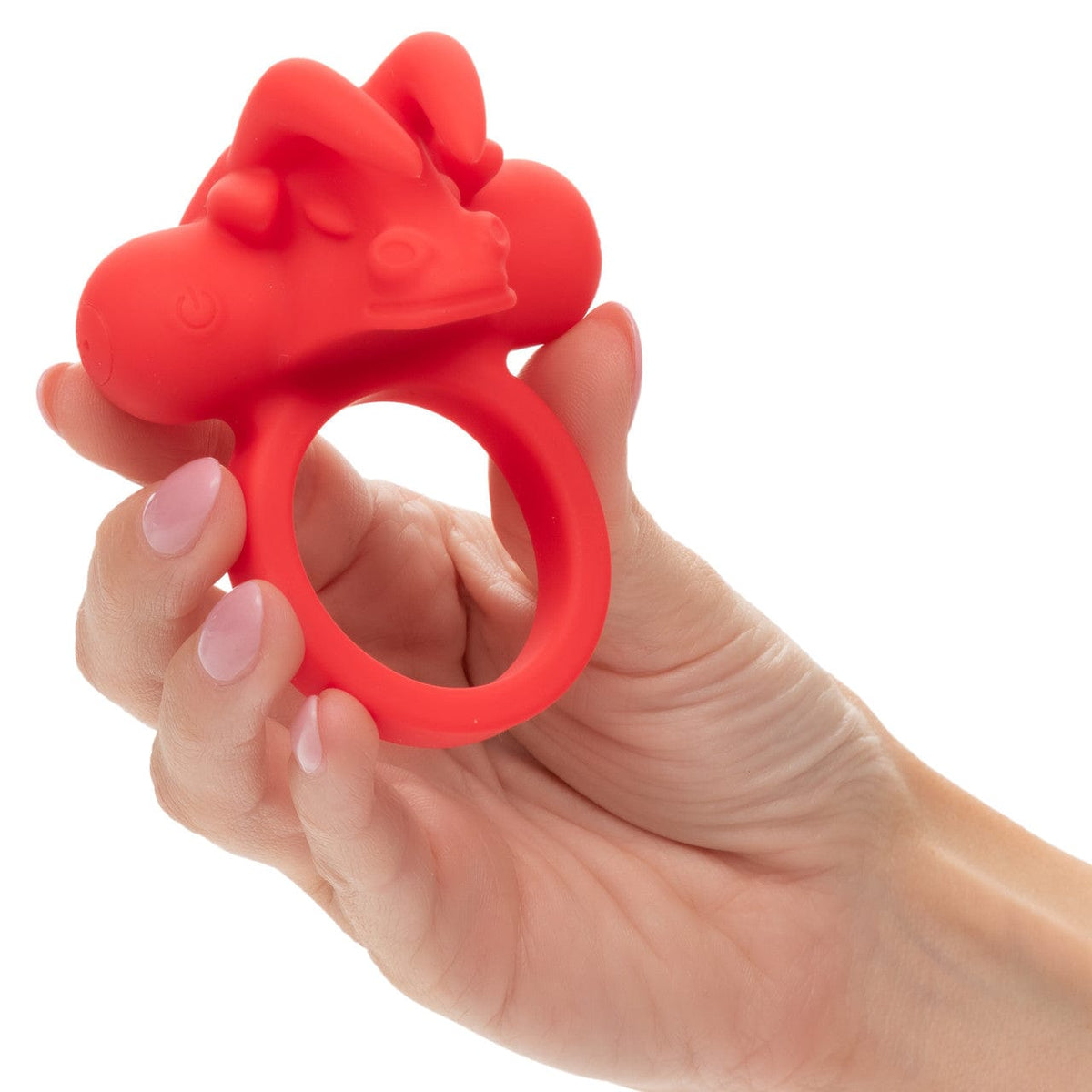 CalExotics - Rechargeable Matador Triple-Stimulation Cock Ring (Red) CE2199 Durio.sg