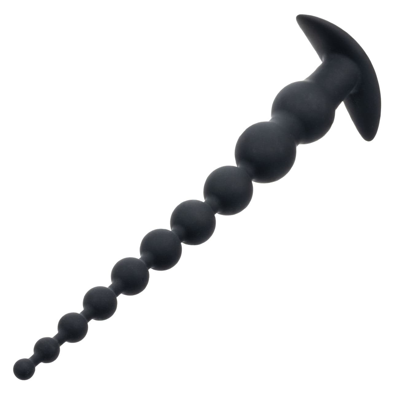 CalExotics - Rechargeable X-10 Extended Vibrating Anal Beads (Black) CE2193 Durio.sg