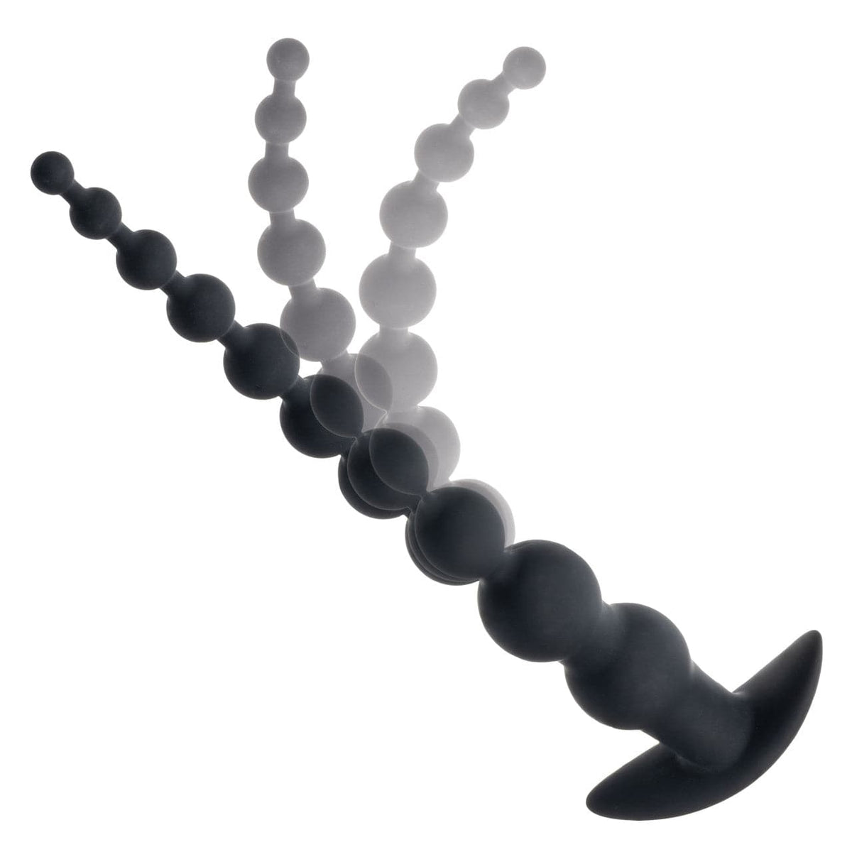 CalExotics - Rechargeable X-10 Extended Vibrating Anal Beads (Black) CE2193 Durio.sg