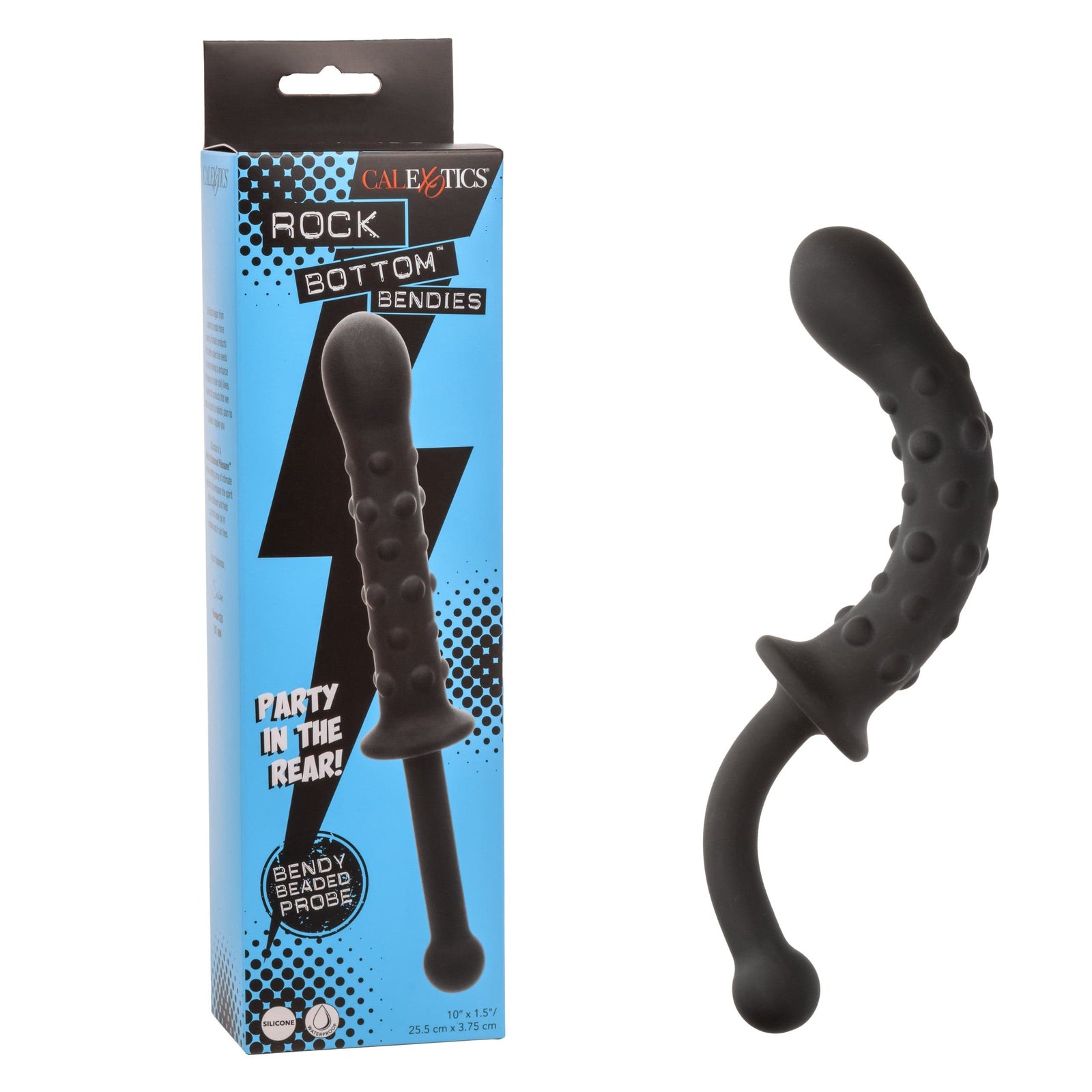 CalExotics - Rock Bottom Bendies Beaded Flexible Silicone Prostate Probes CE2194 Durio.sg