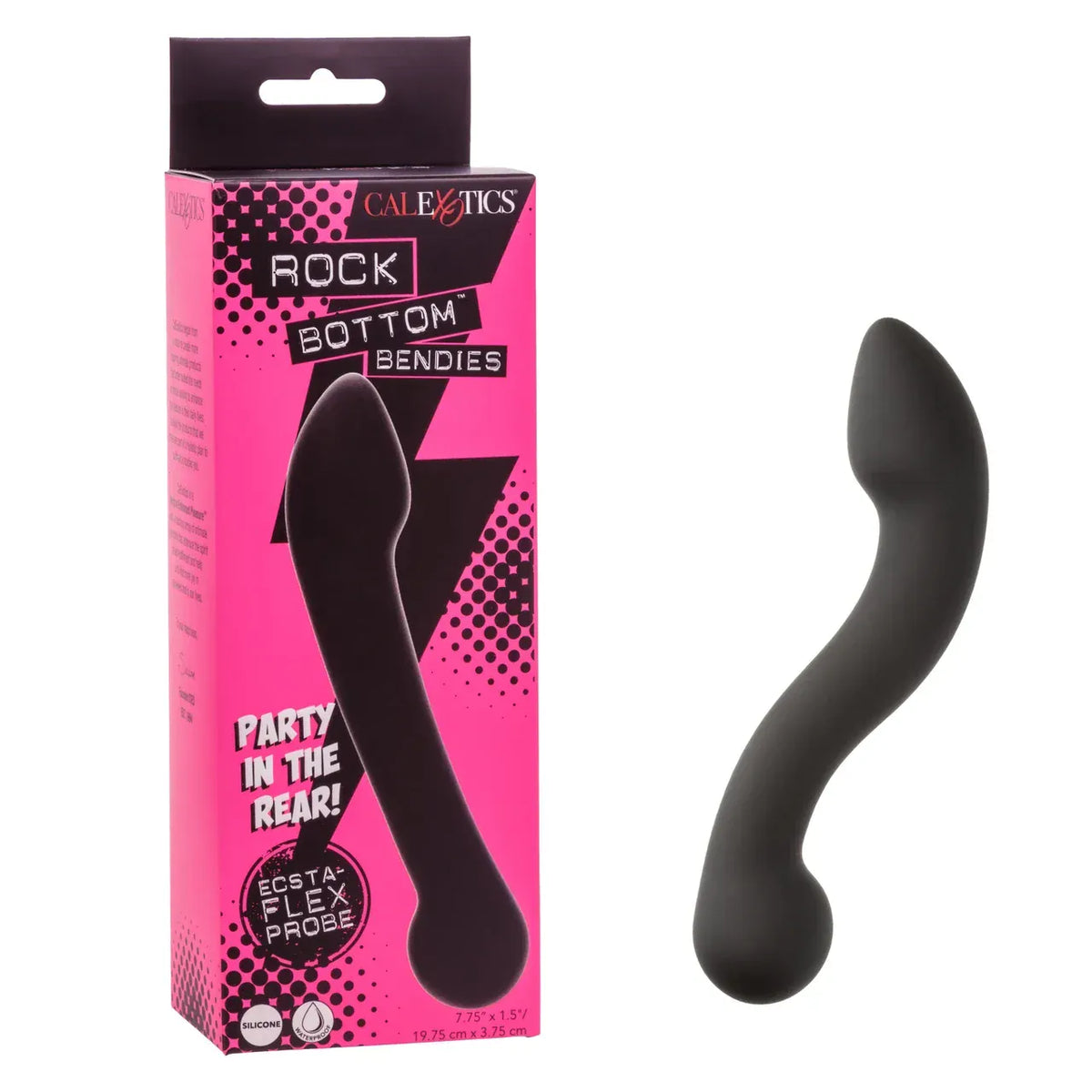 CalExotics - Rock Bottom Bendies Ecsta Flex Flexible Silicone Prostate Probes CE2196 Durio.sg