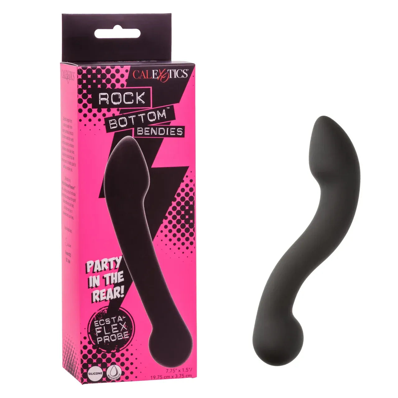 CalExotics - Rock Bottom Bendies Ecsta Flex Flexible Silicone Prostate Probes CE2196 Durio.sg
