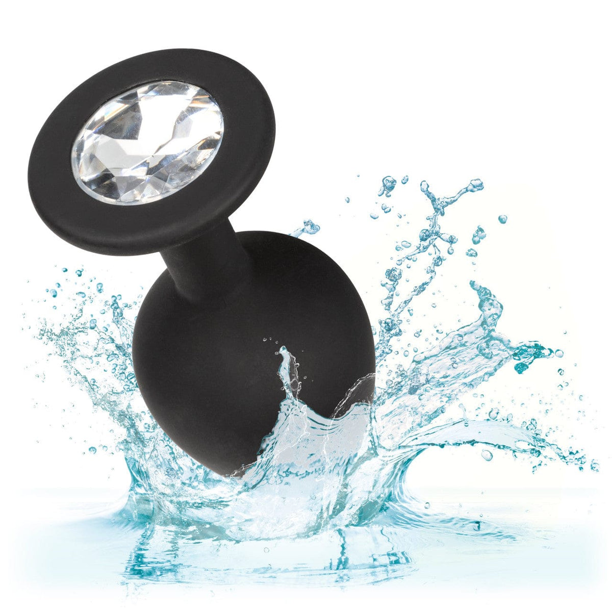 CalExotics - Silicone Gem Graduated Anal Plug Kit (Black) CE2198 Durio.sg