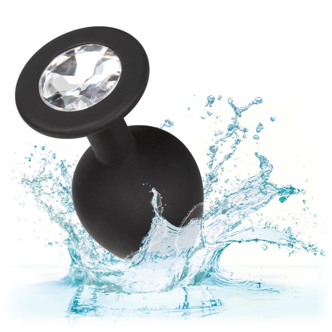CalExotics - Silicone Gem Graduated Anal Plug Kit (Black) CE2198 Durio.sg