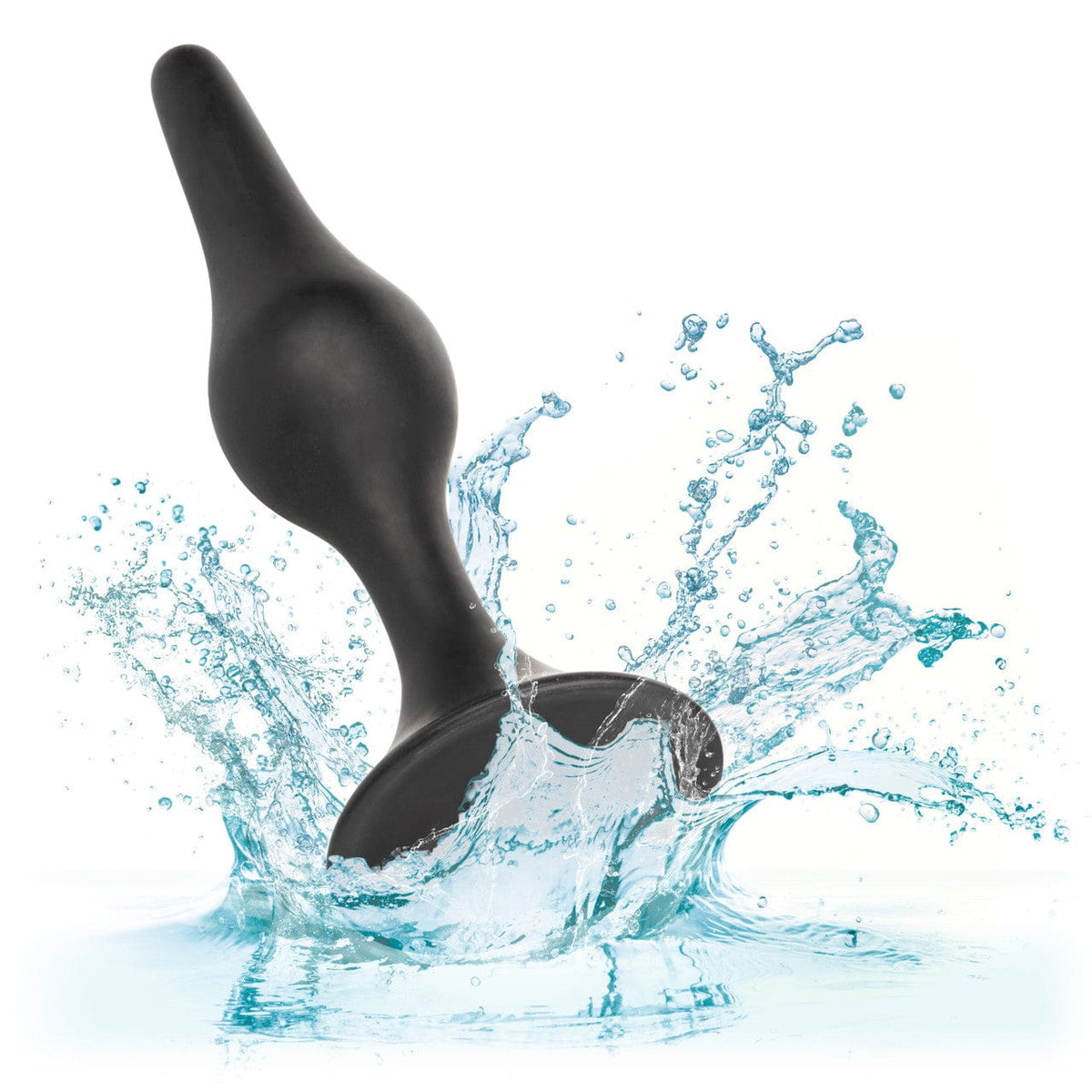 CalExotics - Silicone Graduated Anal Starter Kit with Suction Bases (Black) CE2197 Durio.sg