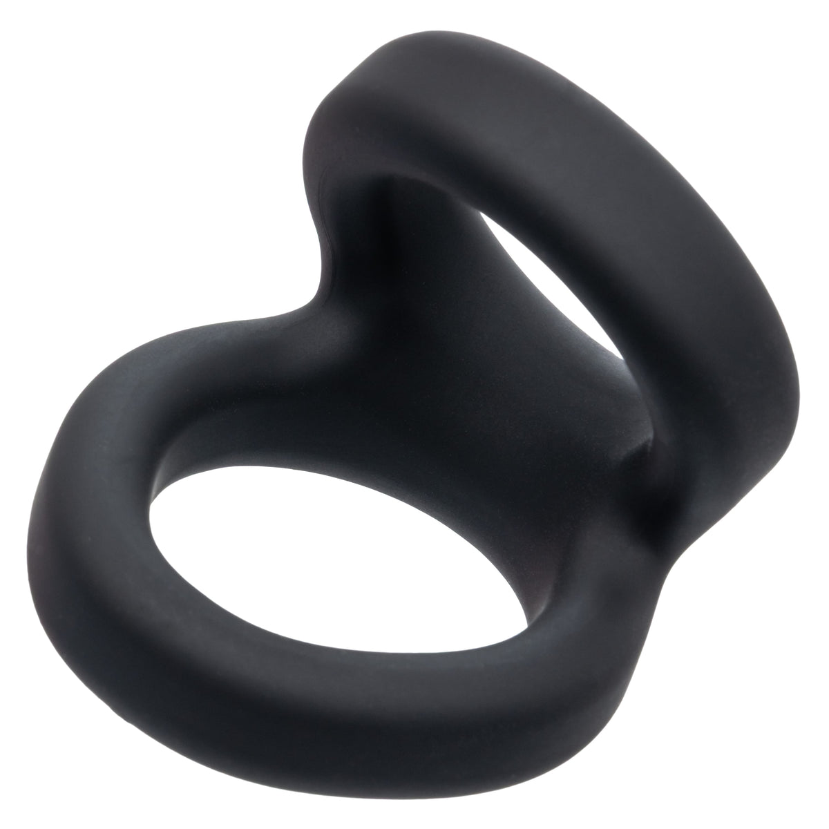 California Exotics - Alpha Liquid Silicone Snug Tugger Cock Ring (Black) CE2133 Durio.sg