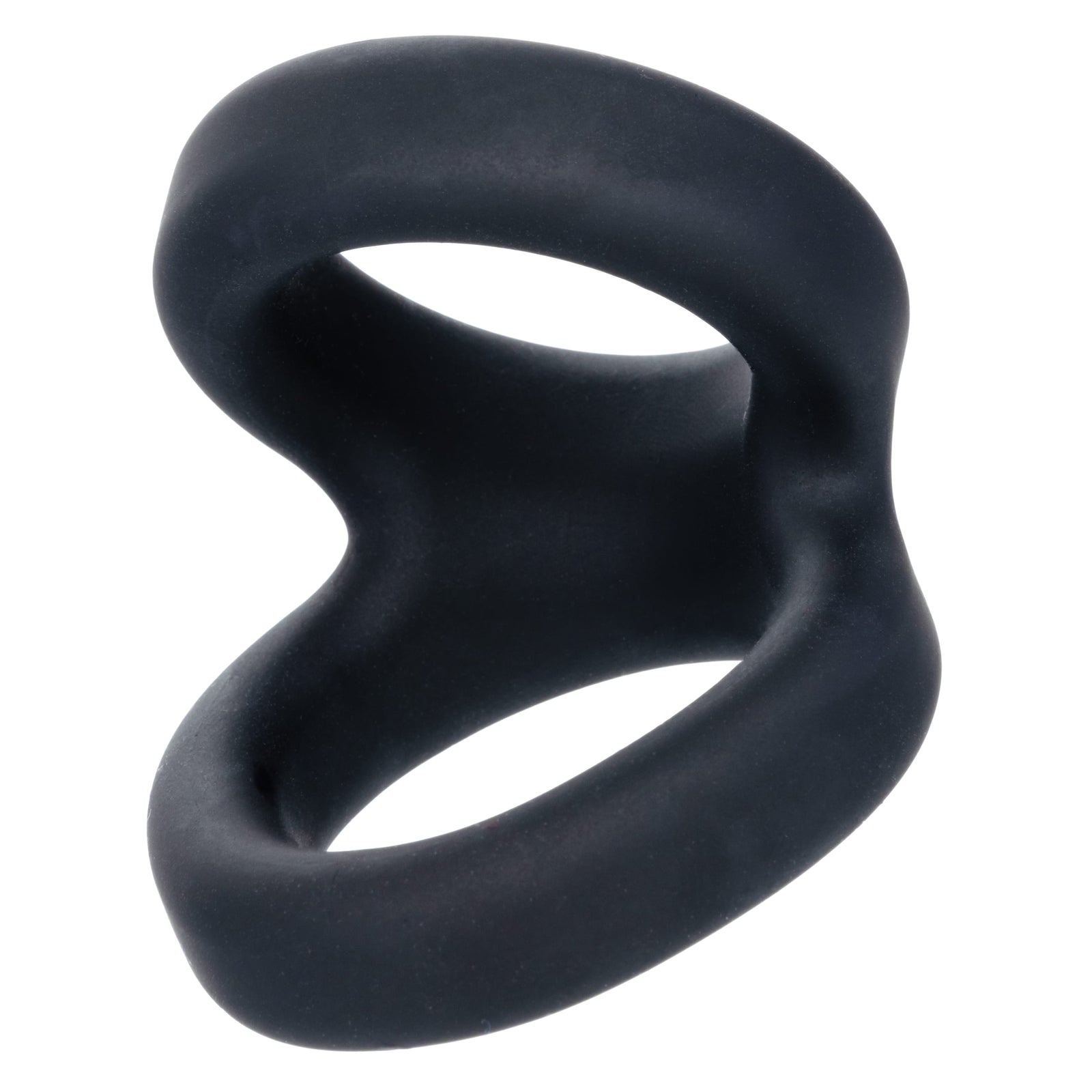 California Exotics - Alpha Liquid Silicone Snug Tugger Cock Ring (Black) CE2133 Durio.sg