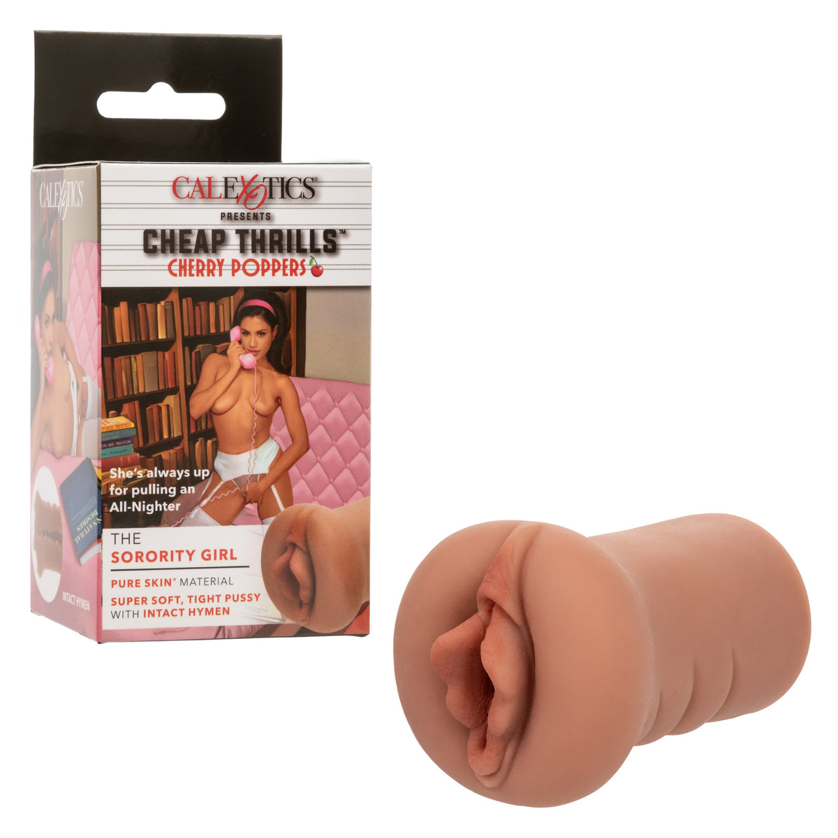 California Exotics - Cheap Thrills Cherry Poppers The Sorority Girl Masturbator (Brown) CE2134 Durio.sg