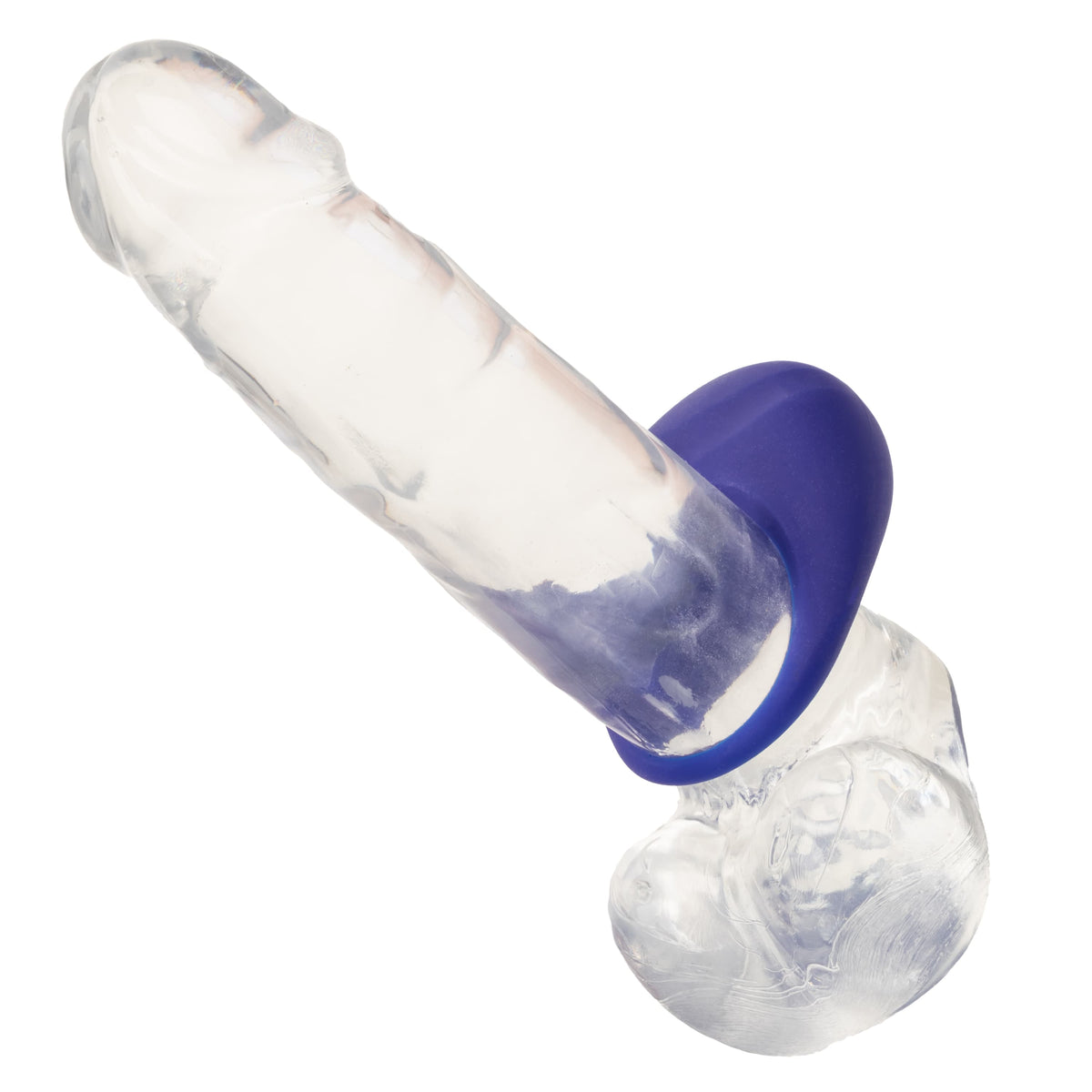 California Exotics - Embrace Closer Intimate Rechargeable Cock Ring (Blue) CE2139 Durio.sg