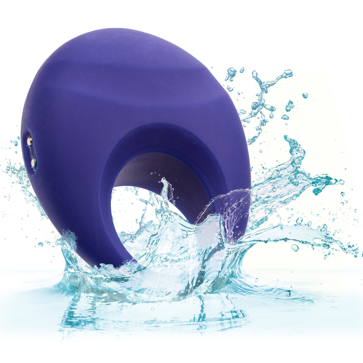 California Exotics - Embrace Closer Intimate Rechargeable Cock Ring (Blue) CE2139 Durio.sg