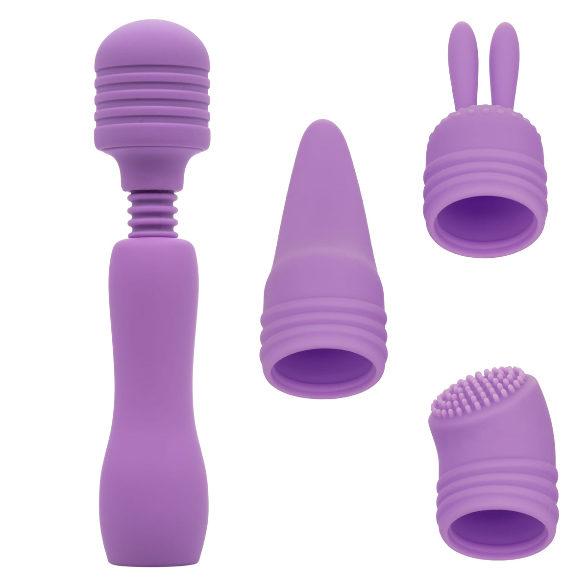 California Exotics - First Time Rechargeable Travel Teaser Kit Vibrator (Purple) CE2140 Durio.sg