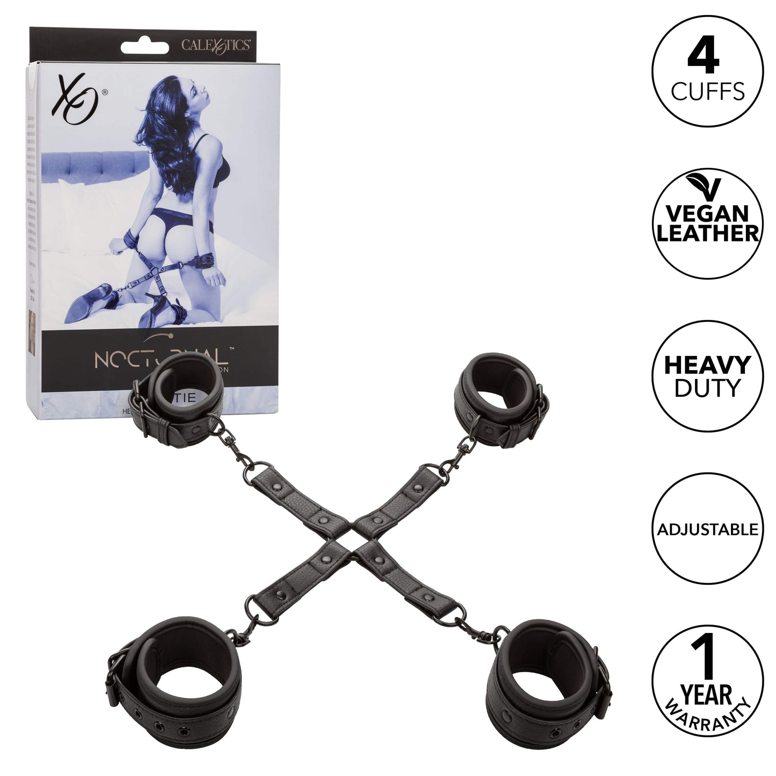 California Exotics - Nocturnal Collection Hog Tie (Black) CE2072 Durio.sg