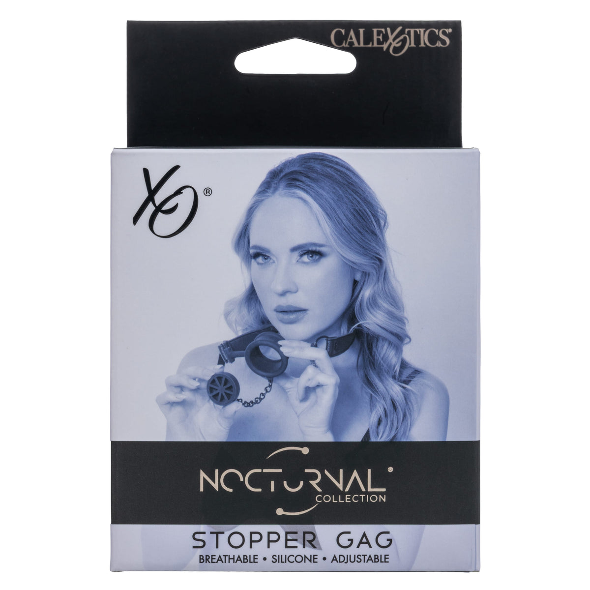 California Exotics - Nocturnal Collection Stopper Gag (Black) CE2137 Durio.sg