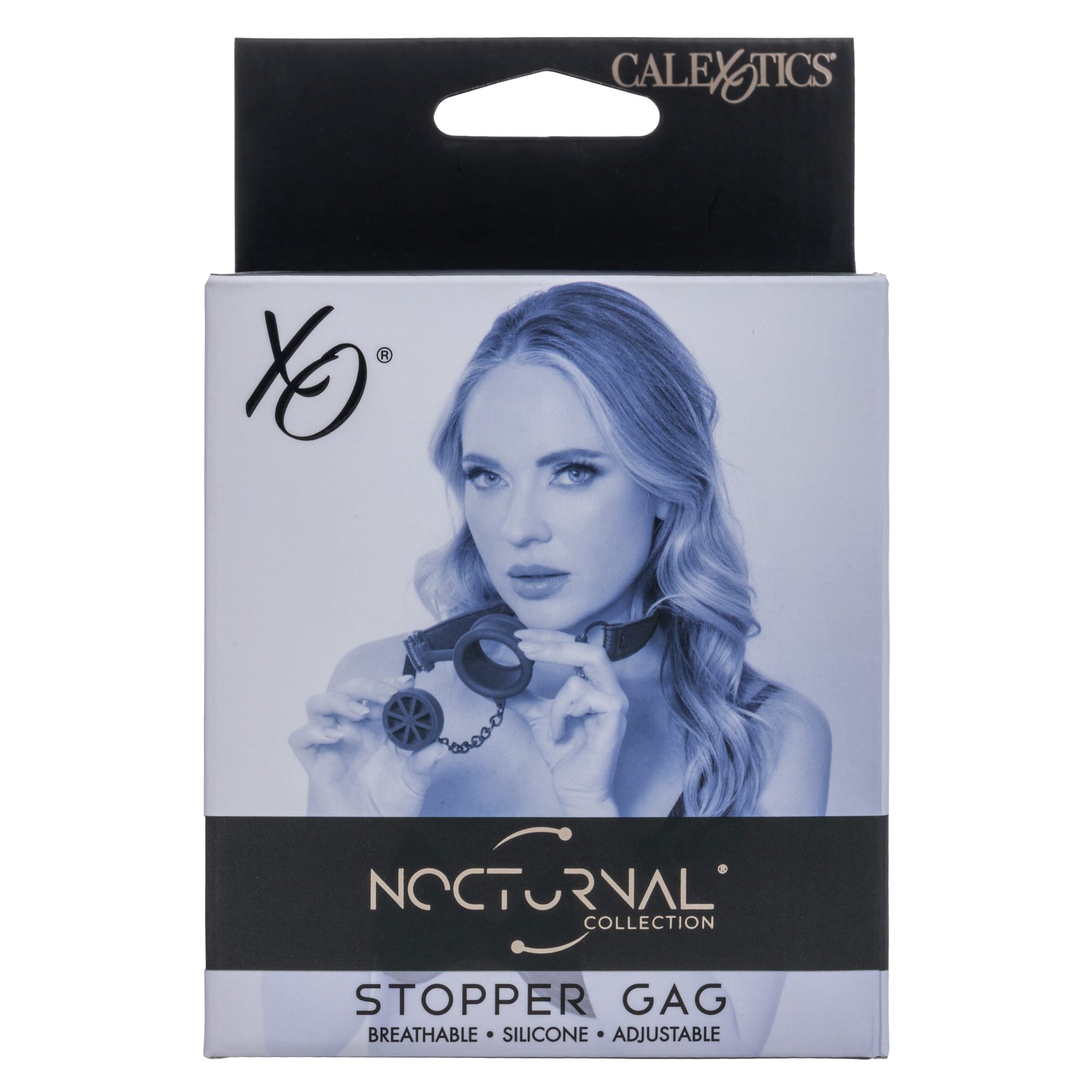 California Exotics - Nocturnal Collection Stopper Gag (Black) CE2137 Durio.sg