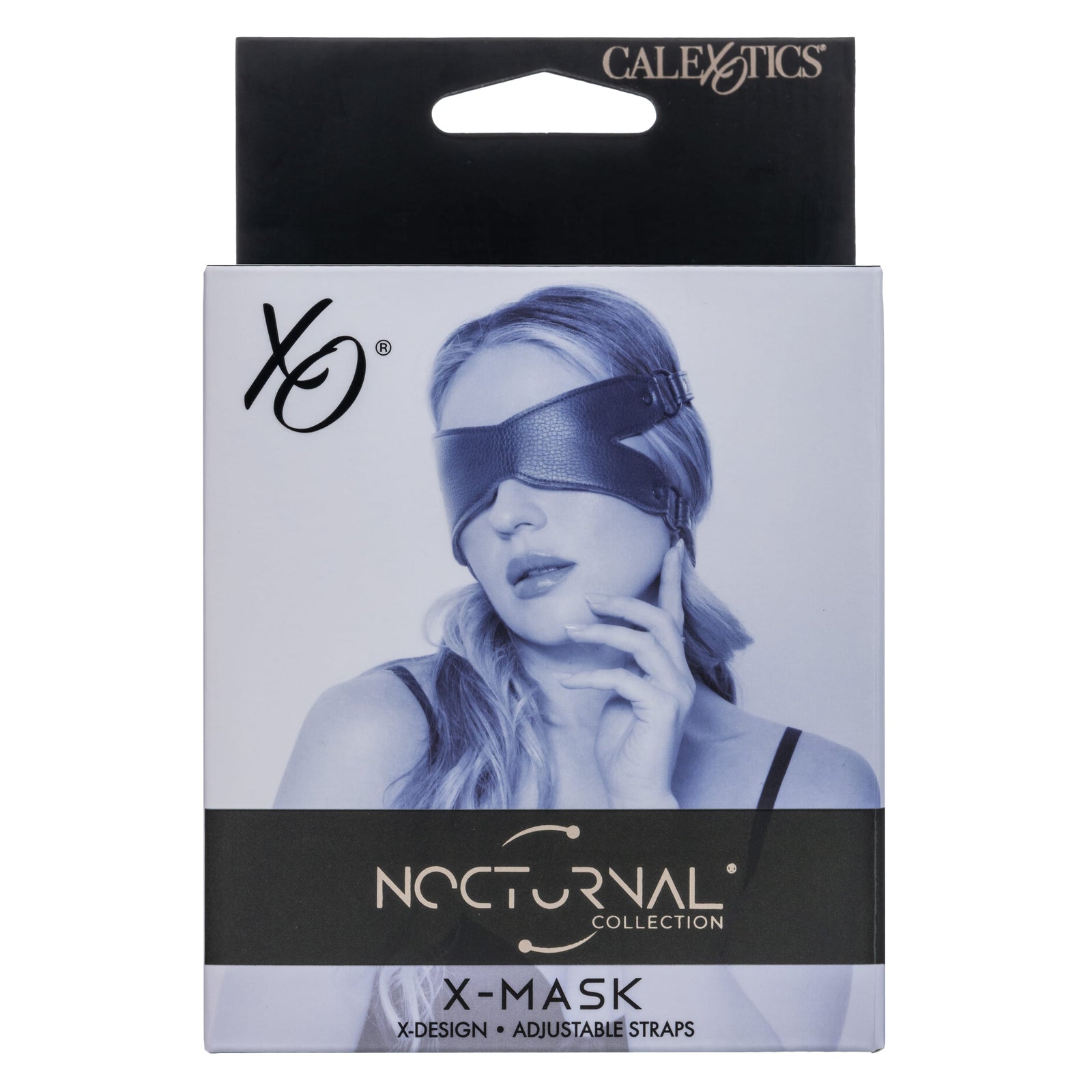 California Exotics - Nocturnal Collection X Eye Mask (Black) CE2138 Durio.sg