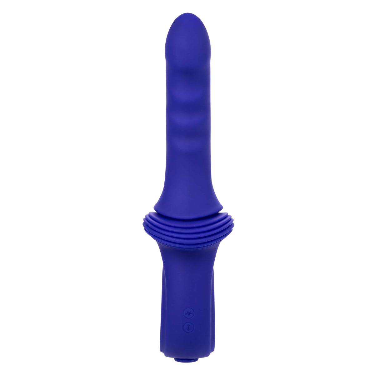 California Exotics - Overdrive Remote Control Sex Machine Ridged Thruster (Blue) CE2117 Durio.sg