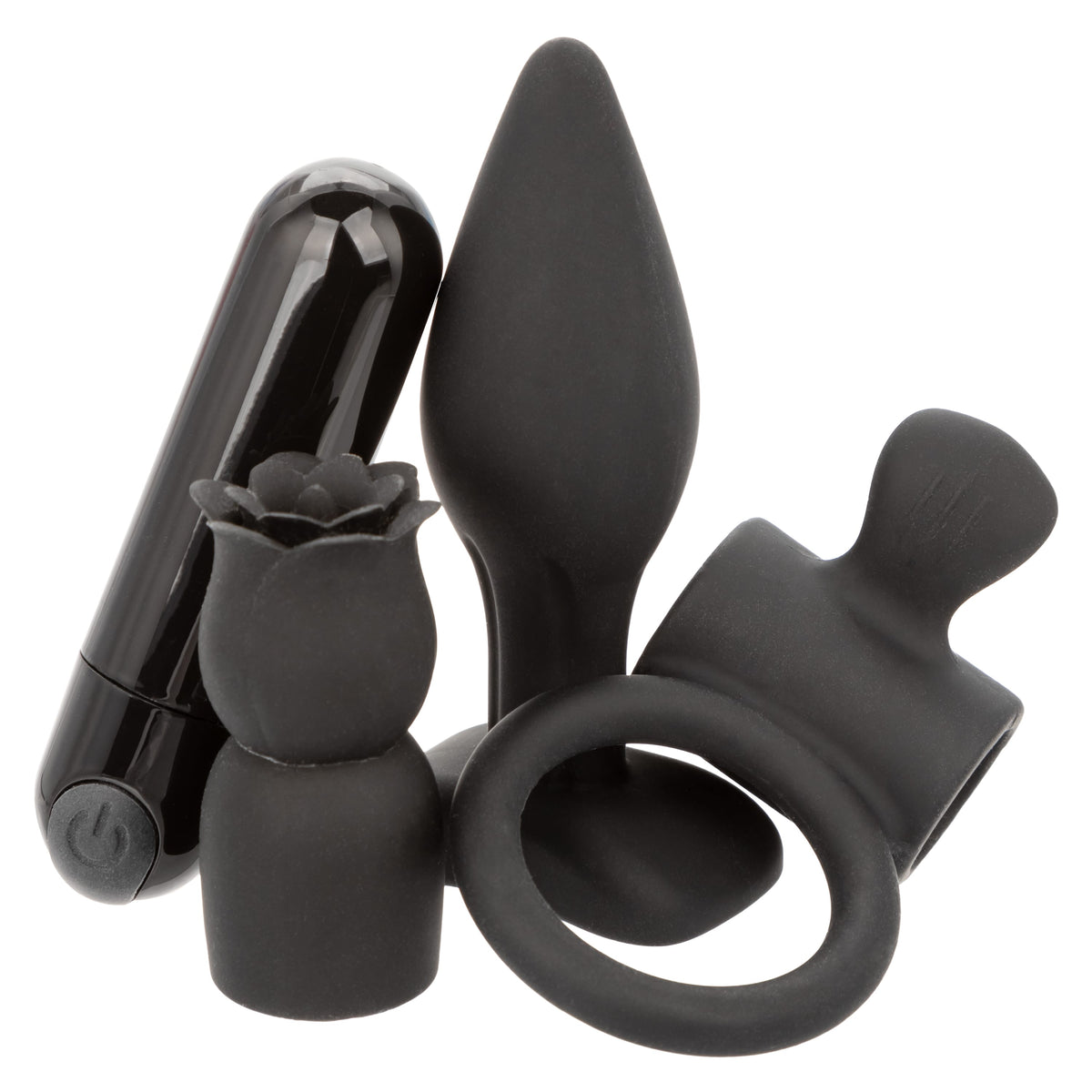 California Exotics - Pleasure Kits Allure Collection Couples Set (Black) CE2131 Durio.sg