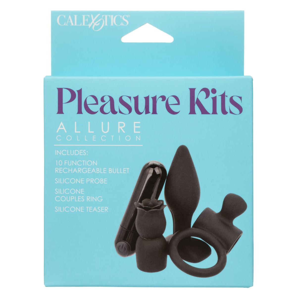 California Exotics - Pleasure Kits Allure Collection Couples Set (Black) CE2131 Durio.sg