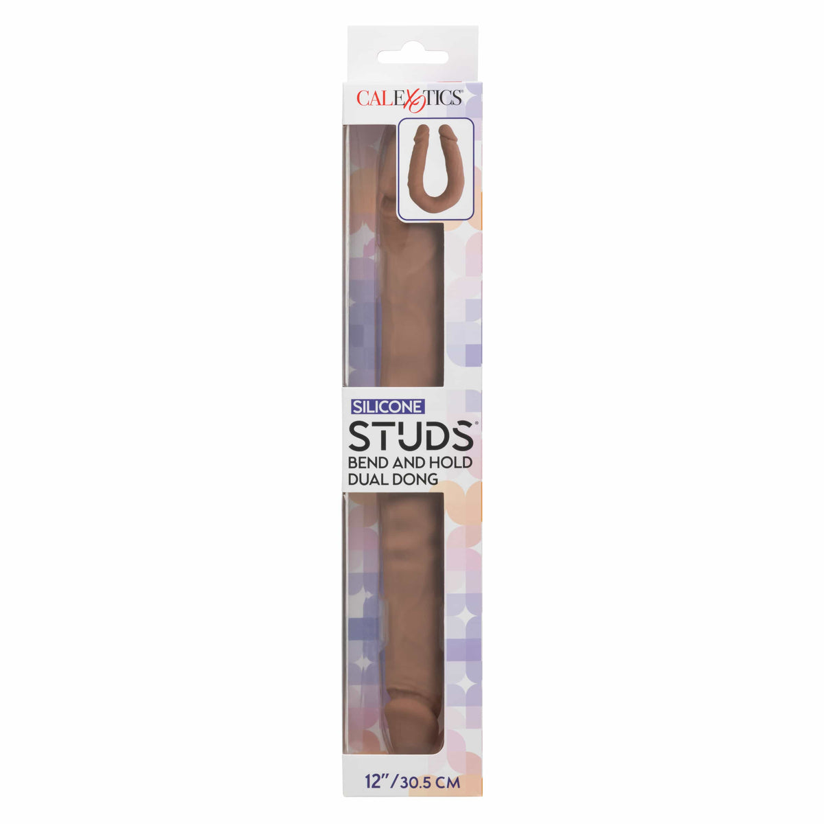 California Exotics - Silicone Studs Bend and Hold Dual Dong Dildo 12" Durio.sg