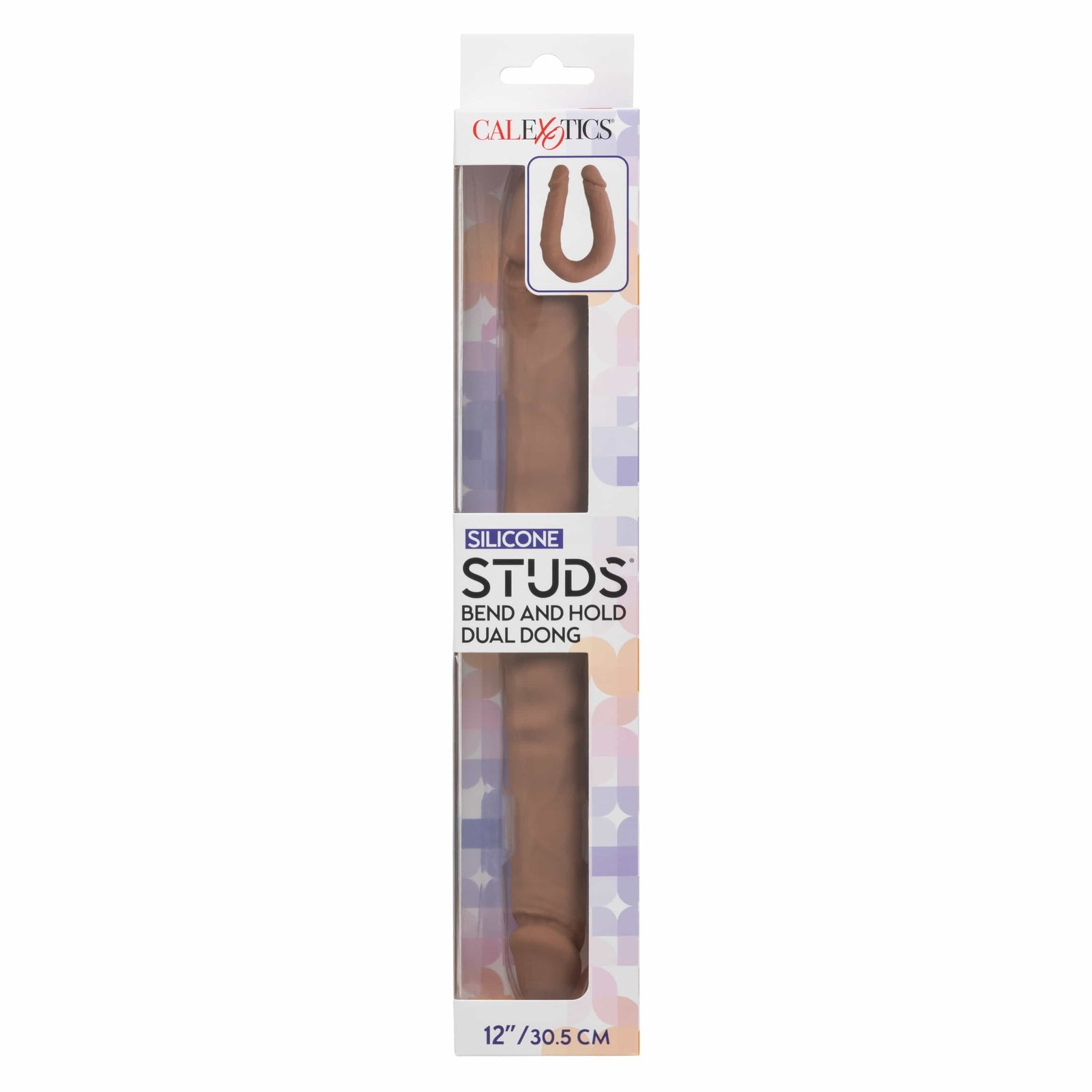 California Exotics - Silicone Studs Bend and Hold Dual Dong Dildo 12" Durio.sg
