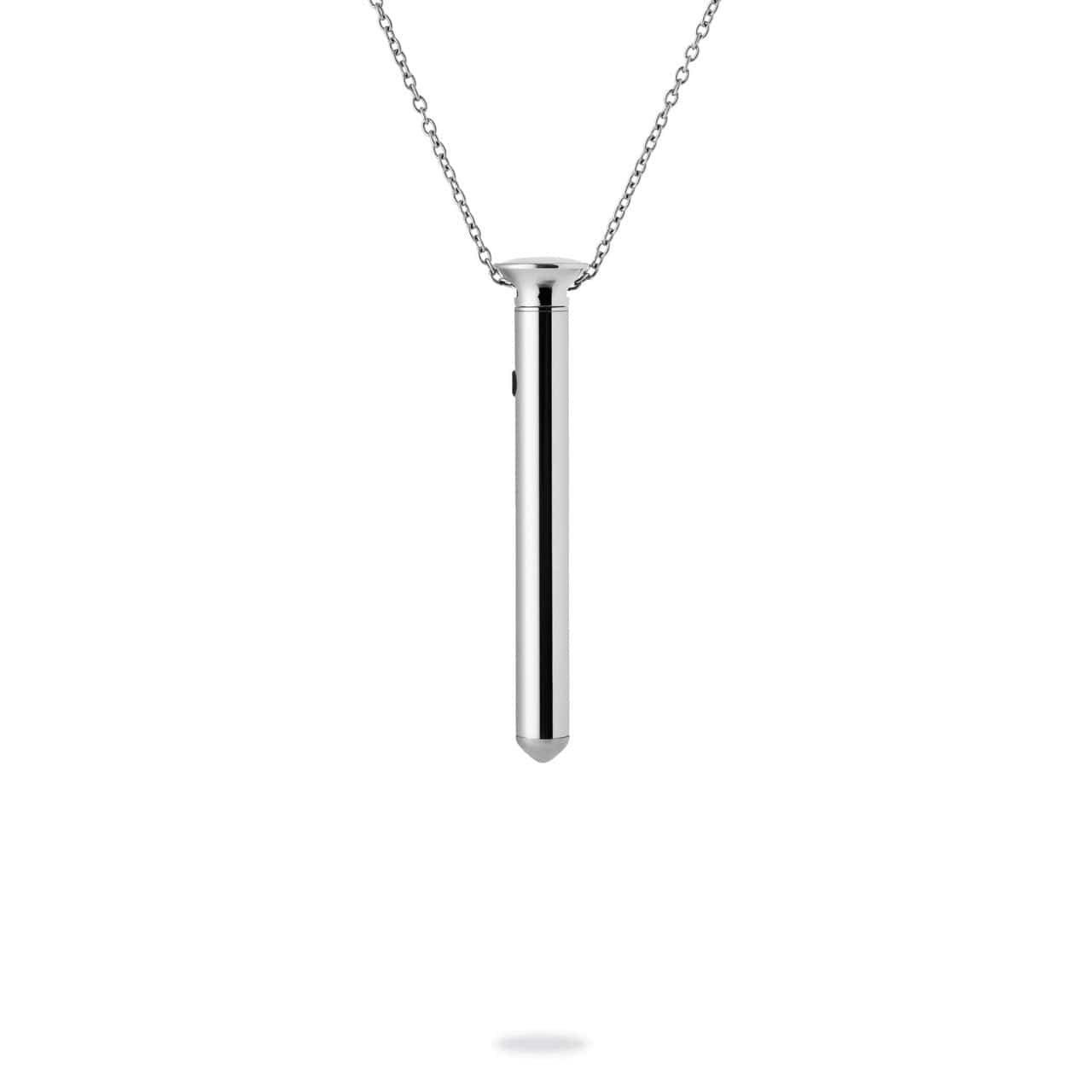 Crave - Vesper Mini Discreet Necklace Vibrator / Silver