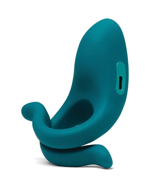 Dame - Hug Adjustable Vibrating Couples Cock Ring (Green) DP1009 Durio.sg