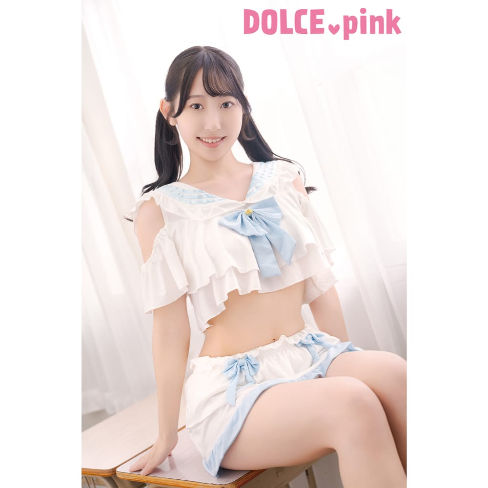Dolce -  School Sailor Cute and Sexy Costume (White) OT1286 Durio.sg