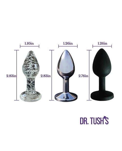 Dr. Tush's - First Step Beginner Anal Plug Training Set DT1004 Durio.sg