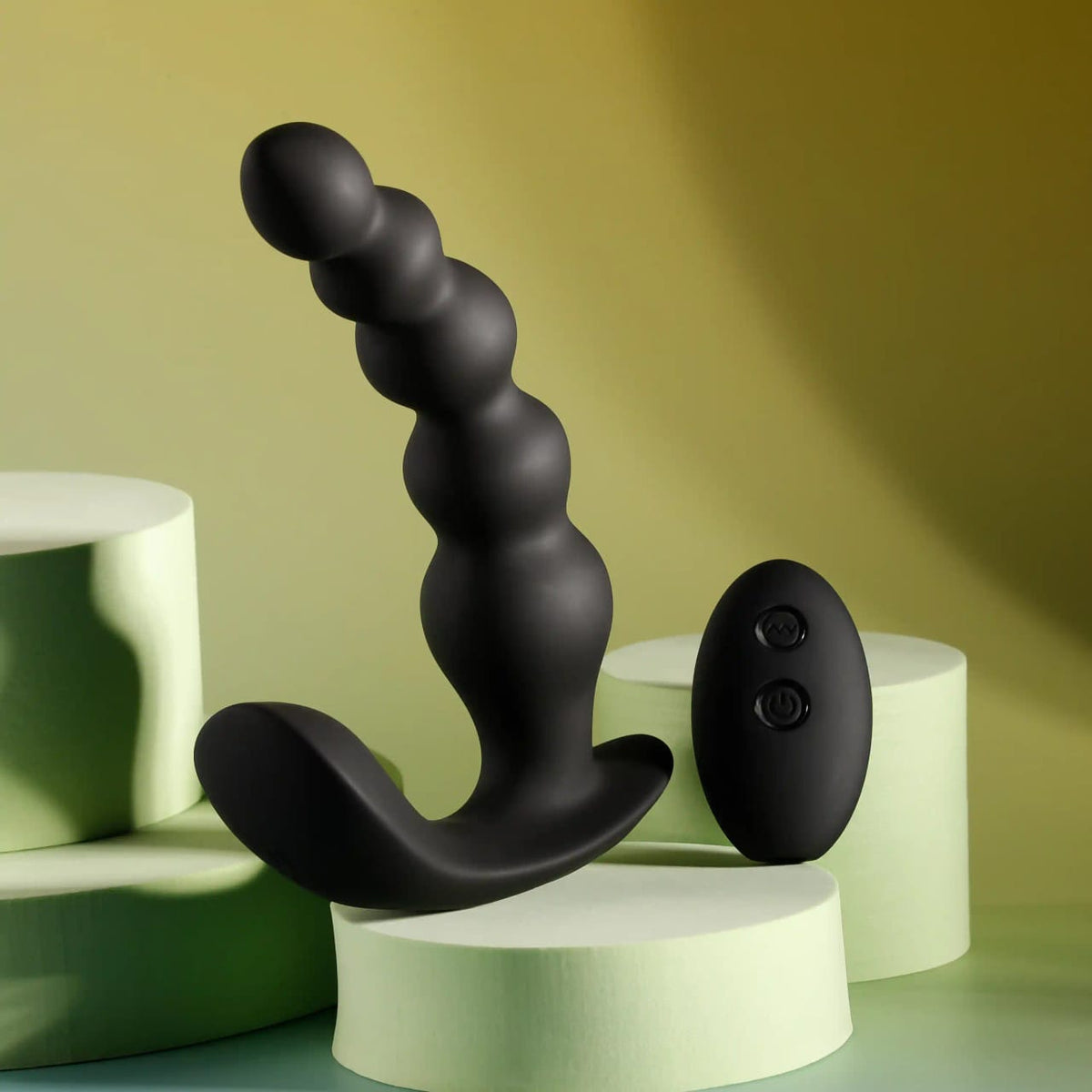 Evolved - Bead Me Up Remote-Controlled Vibrating Anal Beads (Black) EV1213 Durio.sg