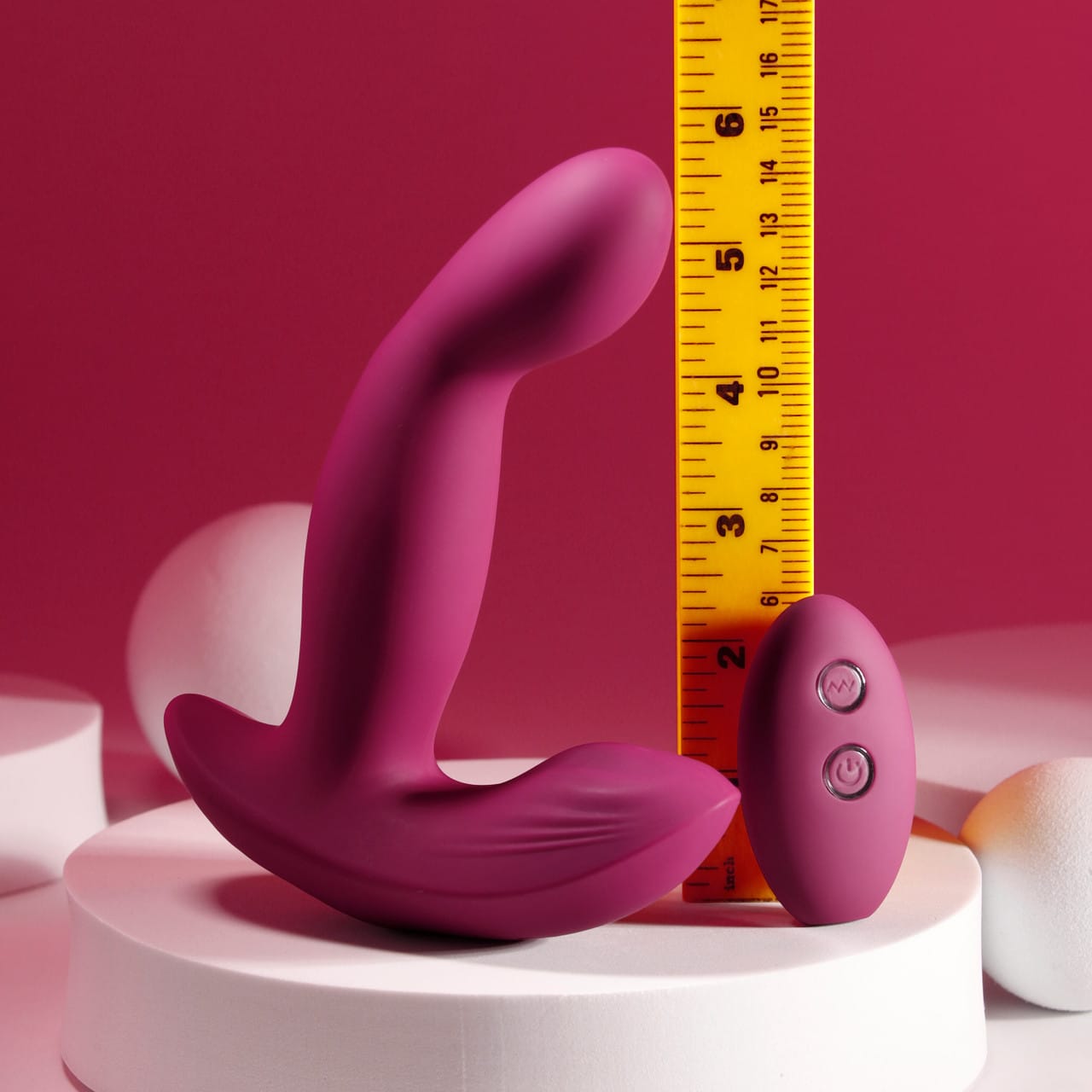 Evolved - Come On Over Remote-Controlled Rechargeable G-Spot Vibrator (Red) EV1212 Durio.sg