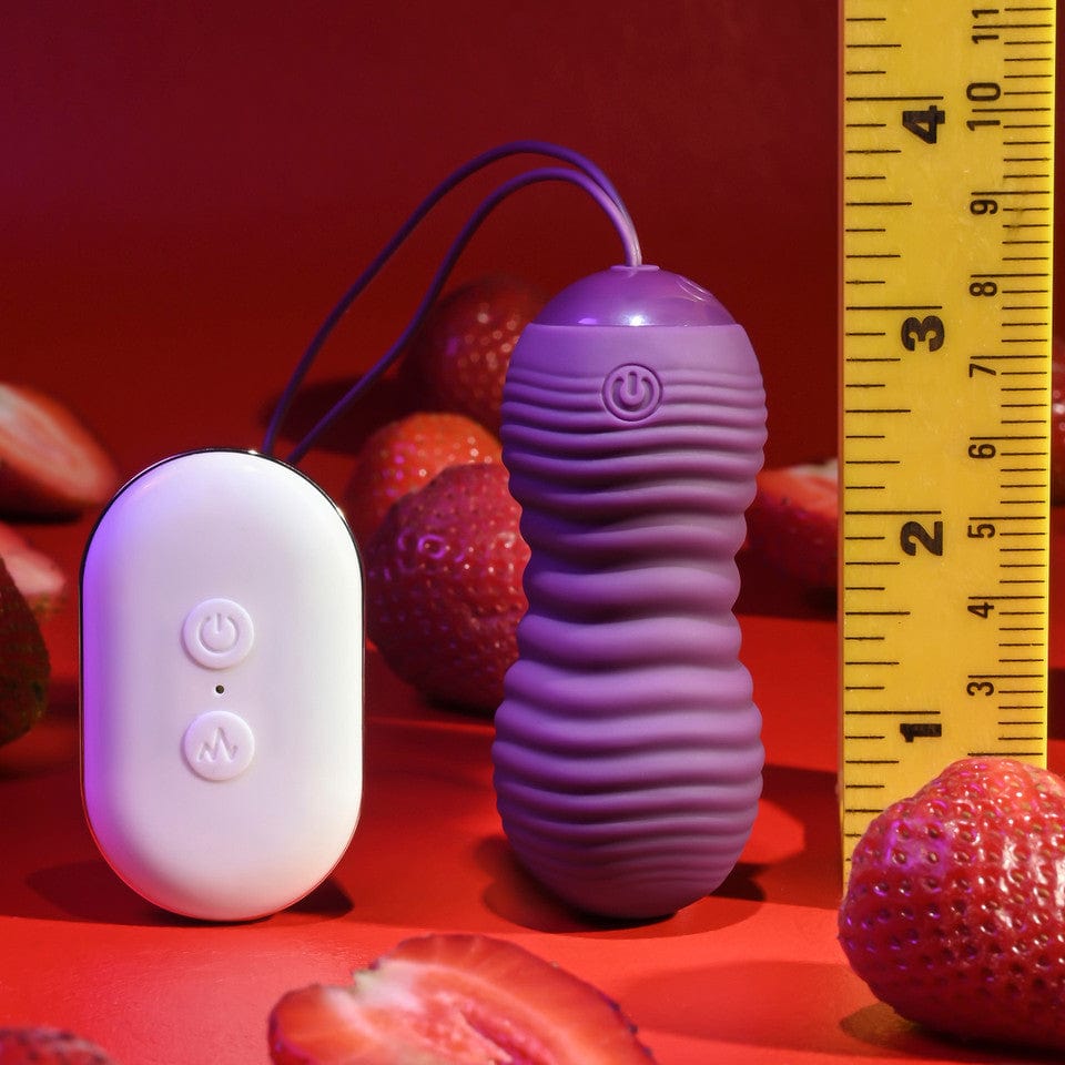 Evolved - Eager Egg Remote Egg Vibrator (Purple) EV1158 CherryAffairs