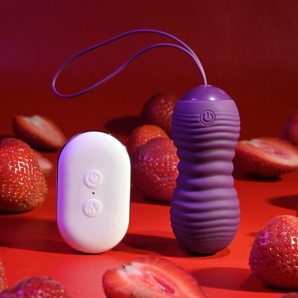 Evolved - Eager Egg Remote Egg Vibrator (Purple) EV1158 Durio.sg