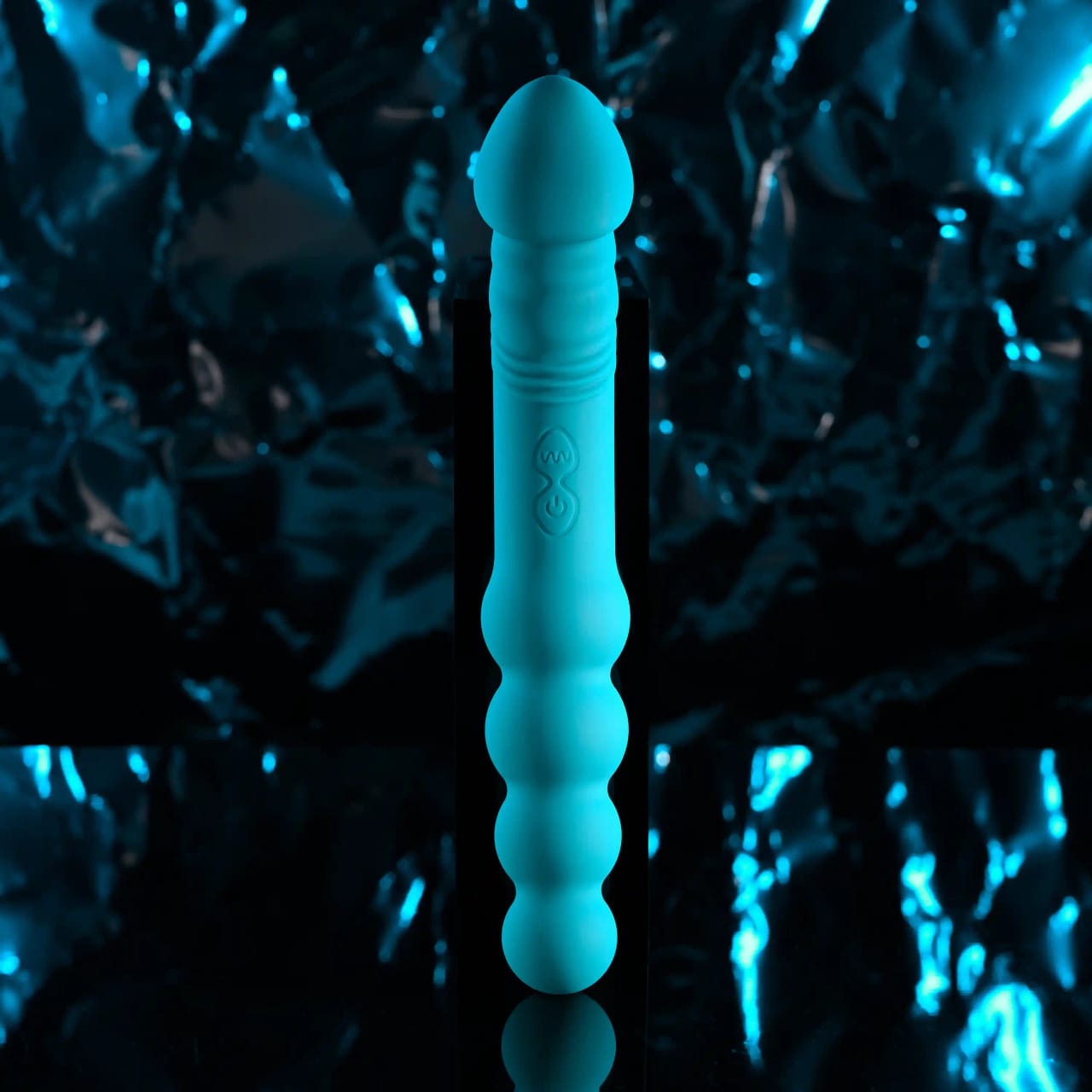 Evolved - Flip Flop Double-Ended Rechargeable Vibrator (Green) EV1210 Durio.sg