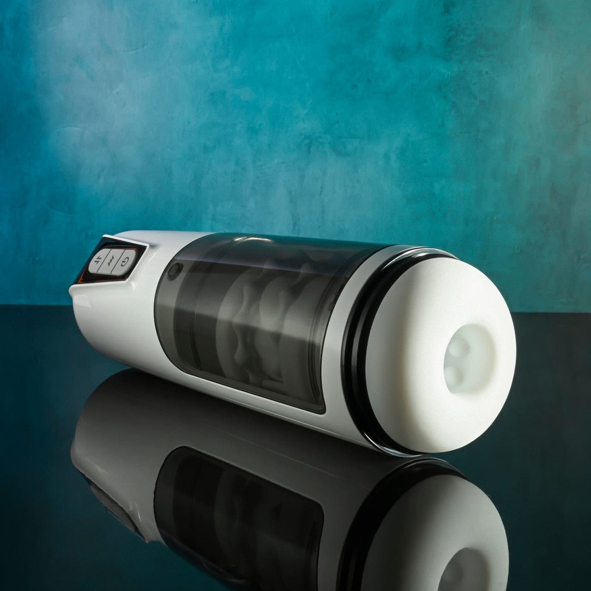 Evolved - Gender X Get Your Stroke On Thursting Vibrating Masturbator (White) EV1174 CherryAffairs